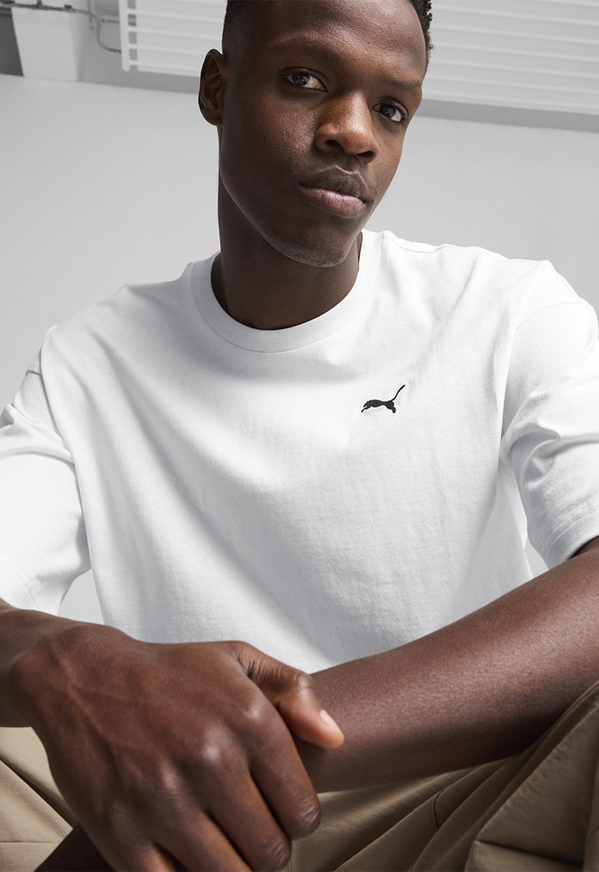 PUMA - WARDROBE ESS Oversized Tee - PUMA White