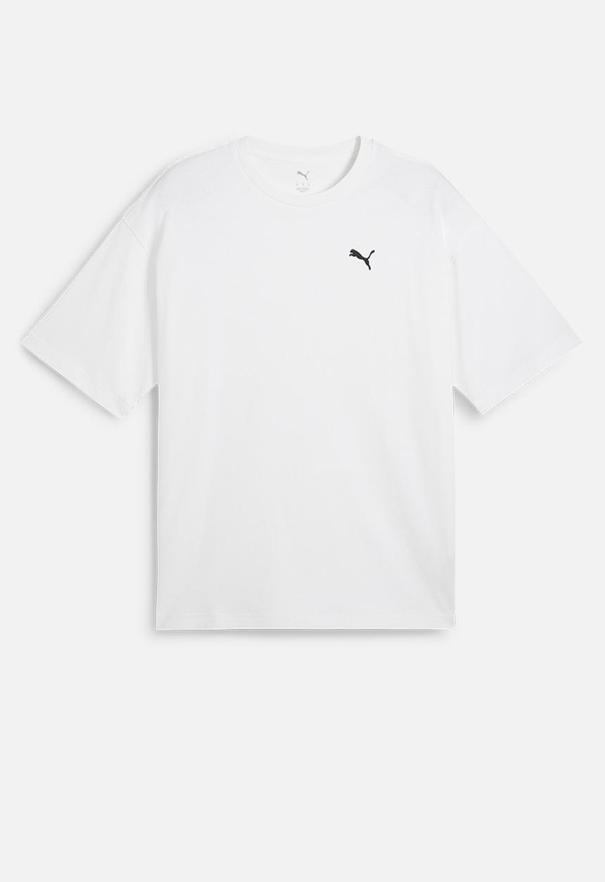 PUMA - WARDROBE ESS Oversized Tee - PUMA White