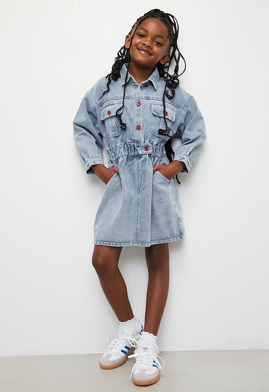 Pop Candy - Denim dress - blue