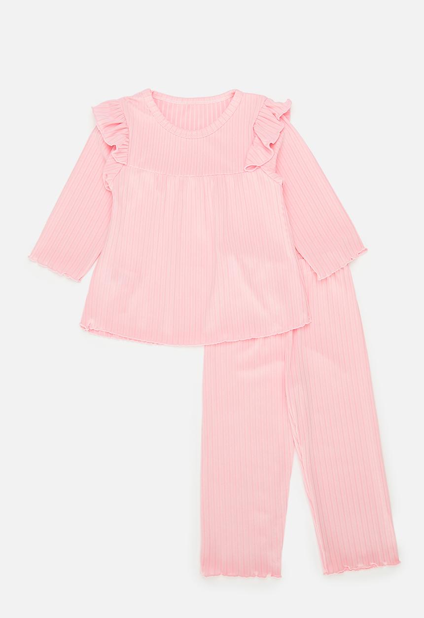 Pop Candy - Frilled pj set - pink
