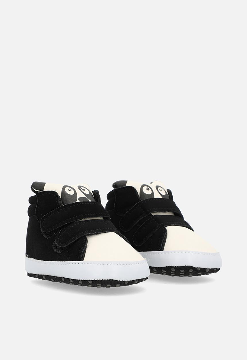 Pop Candy - Hi top sneakers-black & white