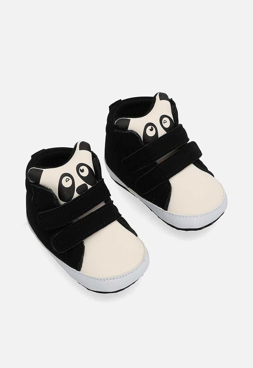 Pop Candy - Hi top sneakers-black & white