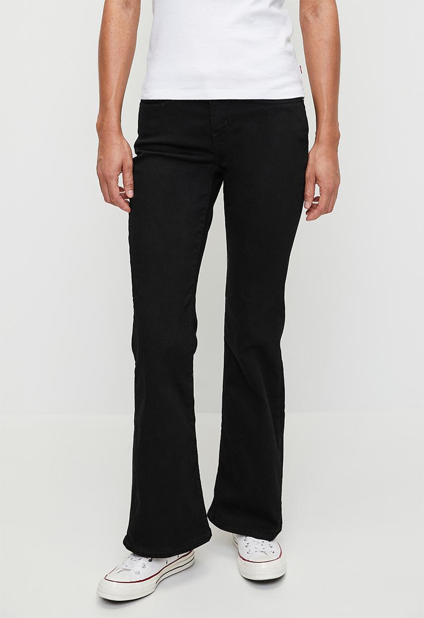 Levi’s® - Curvy Flare Jeans - Black Saturation