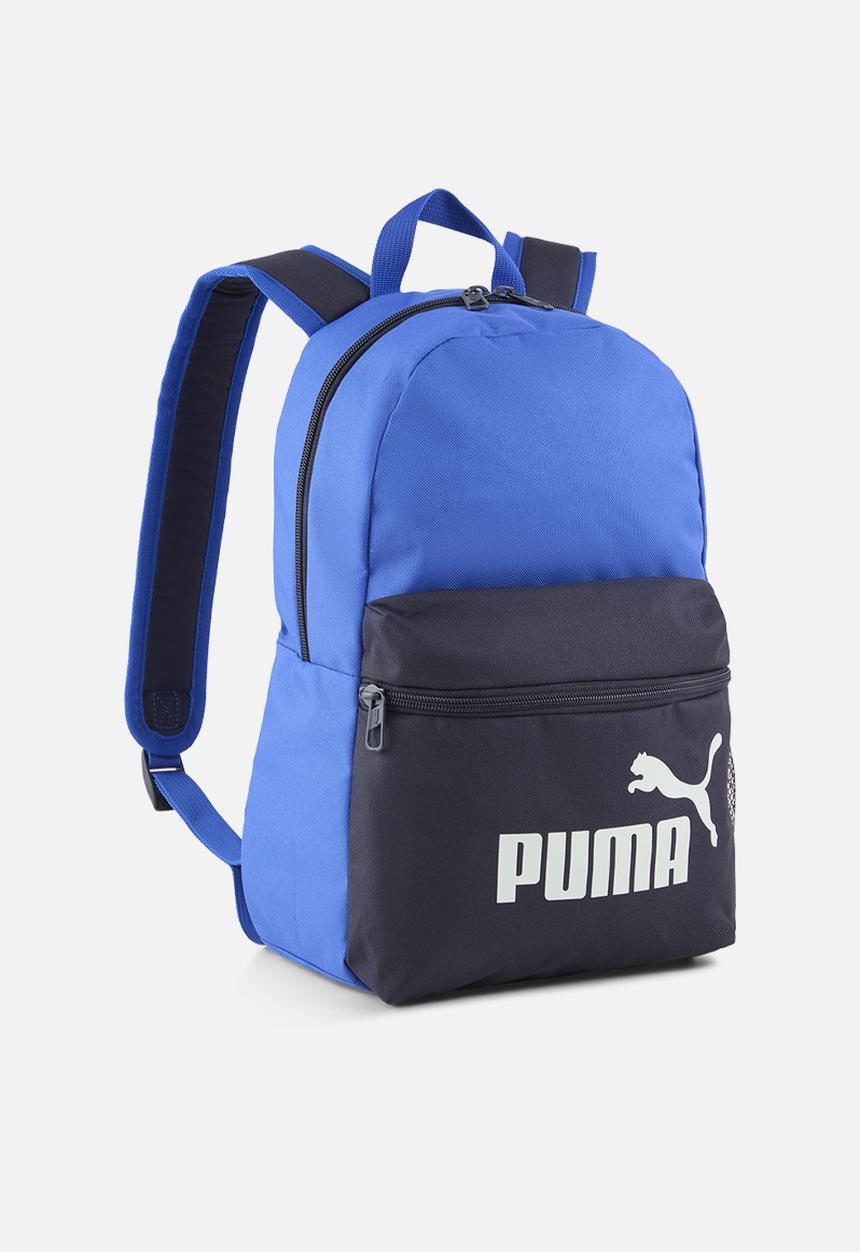 PUMA - Puma Phase Colour Block Small Backpack-Vivid Blue-New Navy