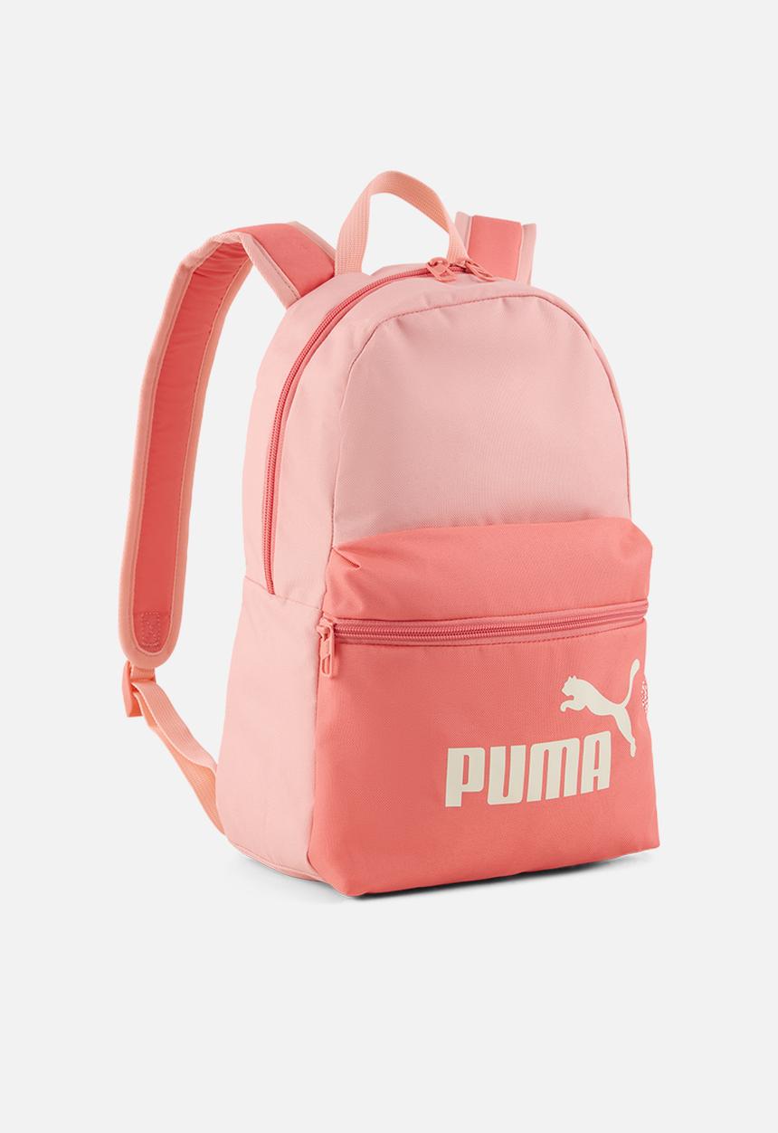 PUMA - Puma Phase Colour Block Small Backpack-Pink Fruit-Peach Frost