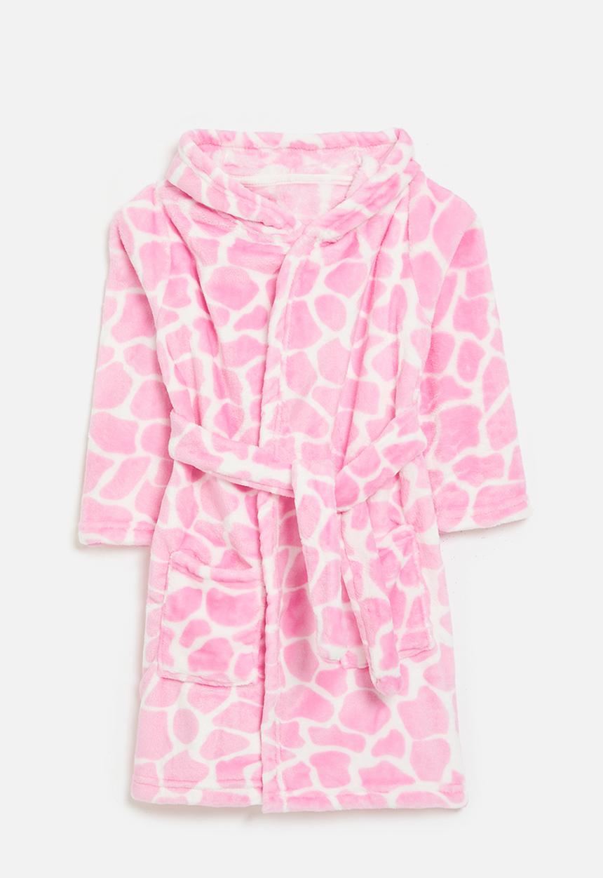 Pop Candy - Hooded gown - pink & white