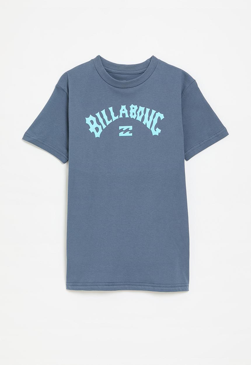 Billabong  - Arch wave short sleeve T-shirt - slate blue