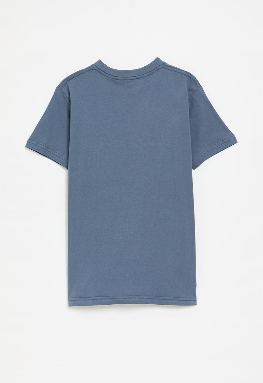 Billabong  - Arch wave short sleeve T-shirt - slate blue