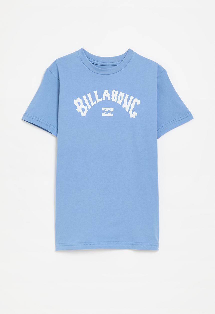 Billabong  - Arch wave short sleeve T-shirt - sky blue