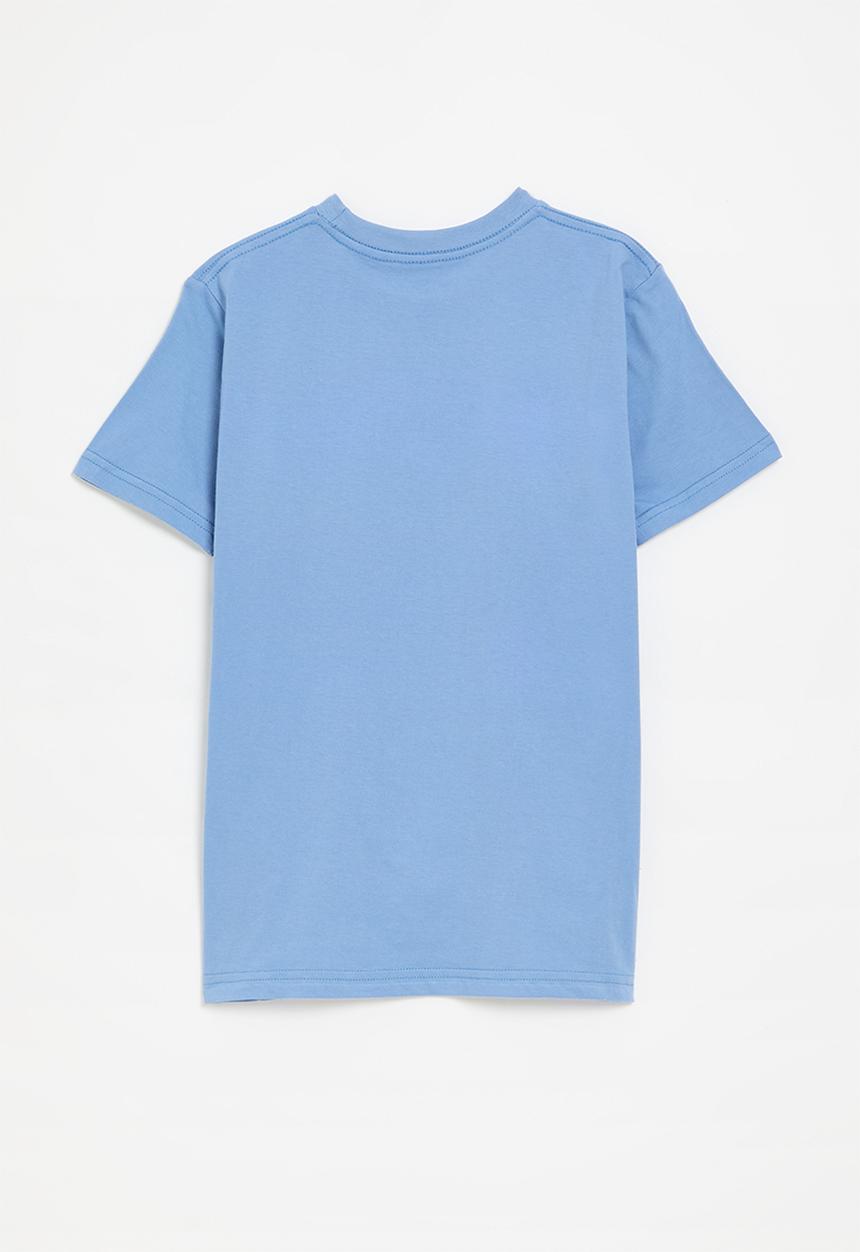 Billabong  - Arch wave short sleeve T-shirt - sky blue