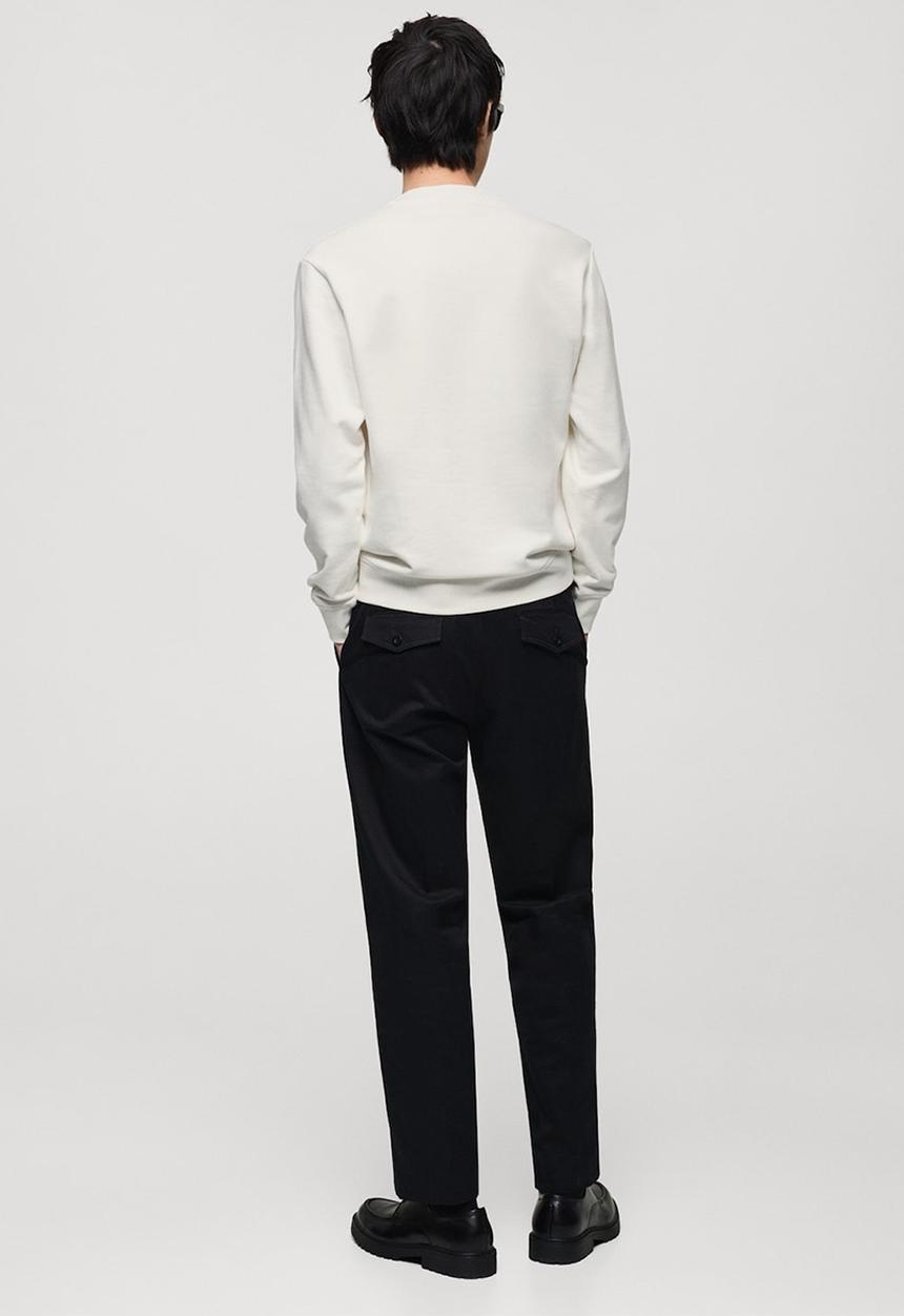 MANGO - Sweatshirt kraitc-h - offwhite