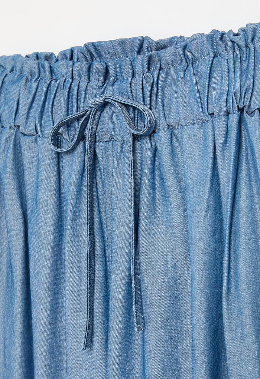 Pop Candy - Wide leg pants - dark blue