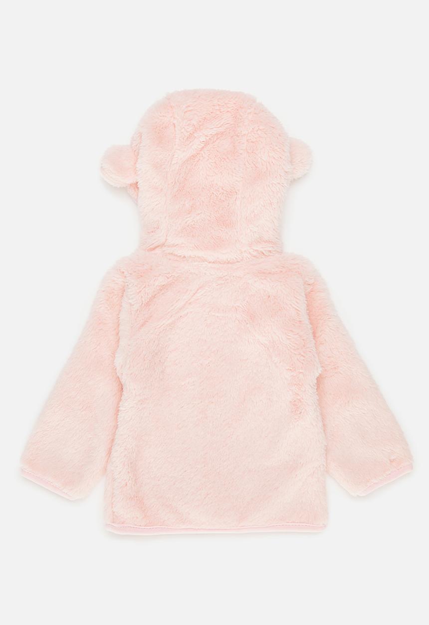 Pop Candy - Hooded zip thru jacket - pink