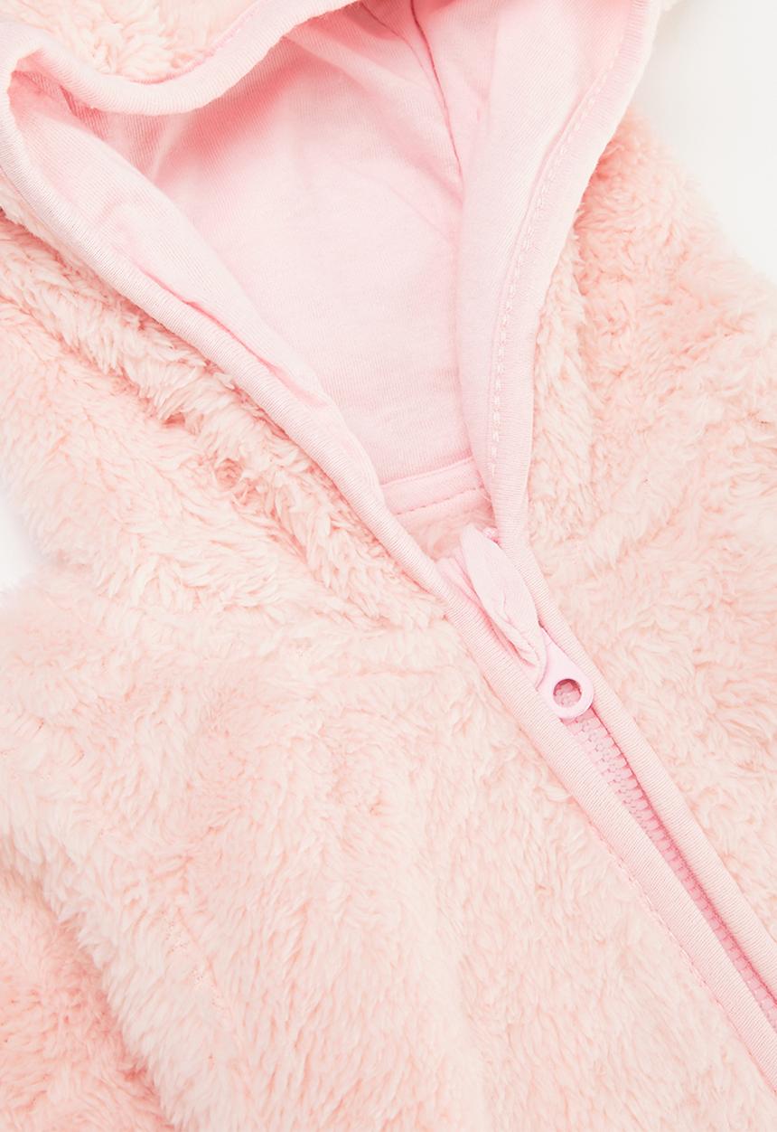 Pop Candy - Hooded zip thru jacket - pink