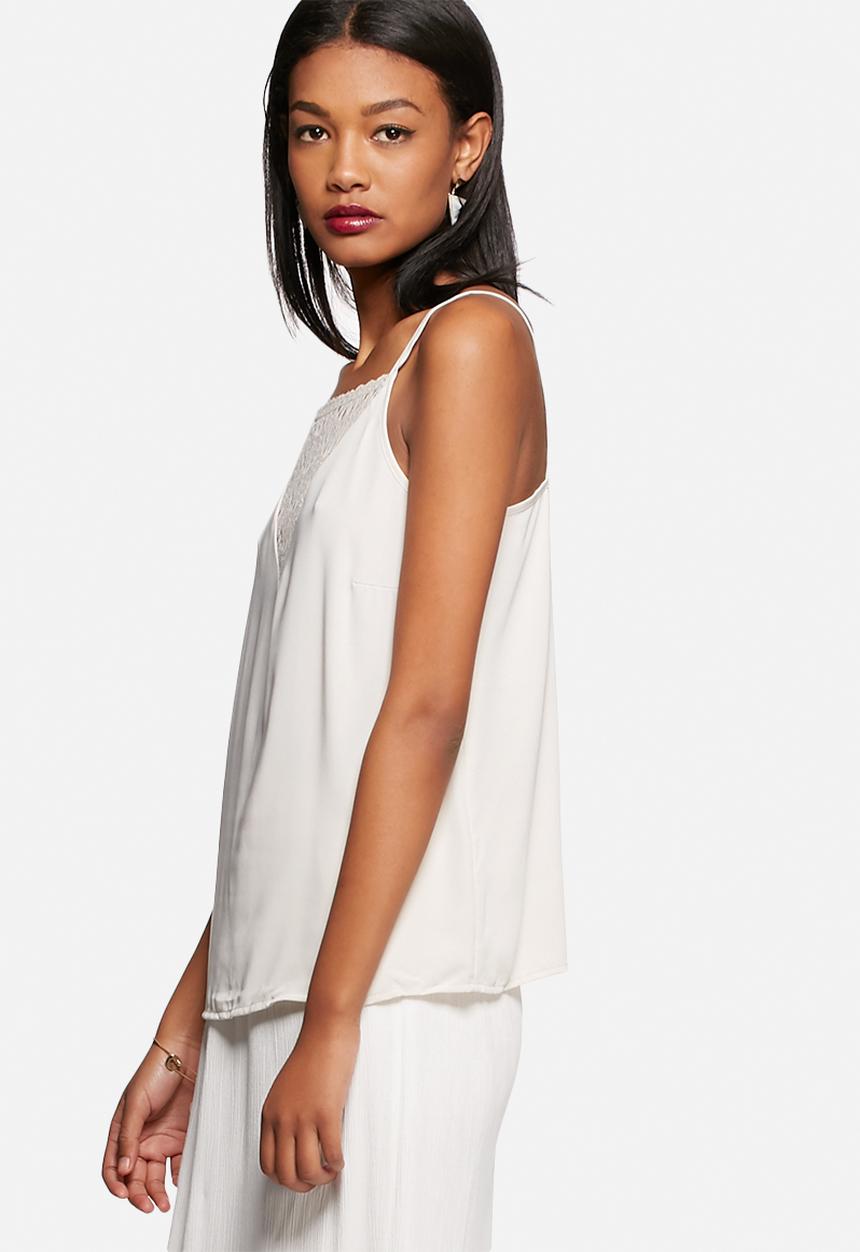 Vero Moda - Siwe lace cami