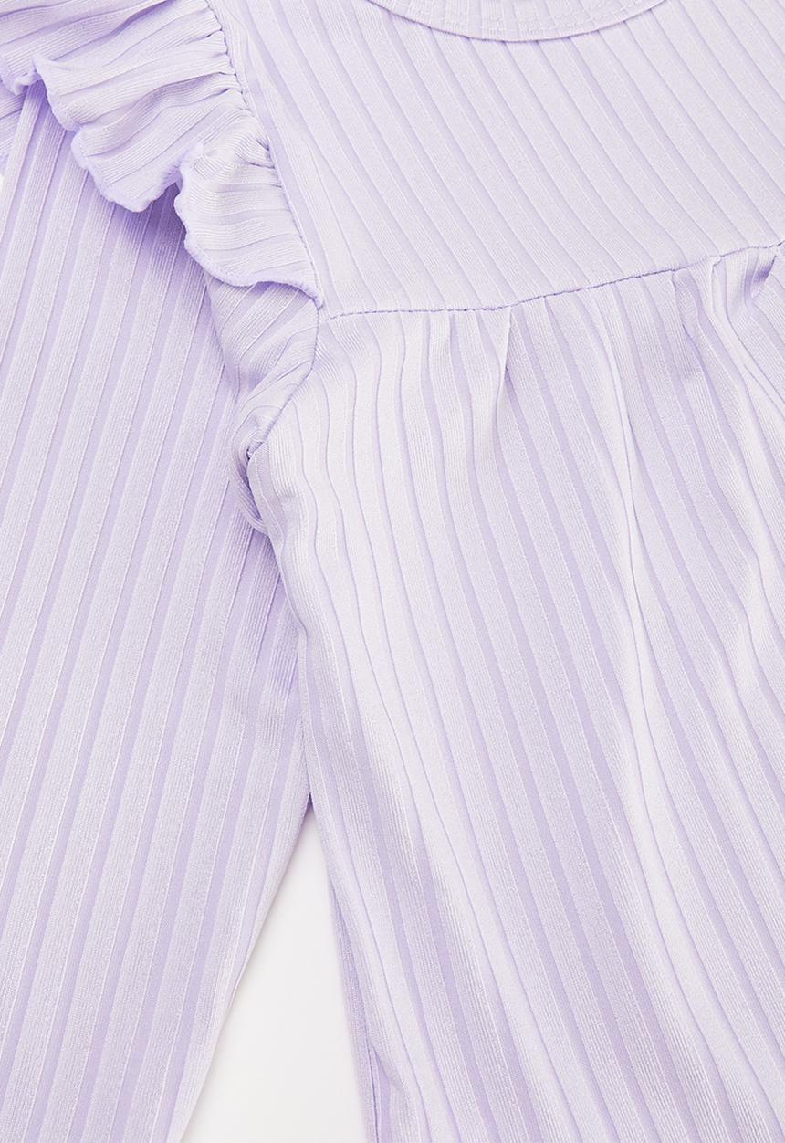 Pop Candy - Frilled pj set - lilac