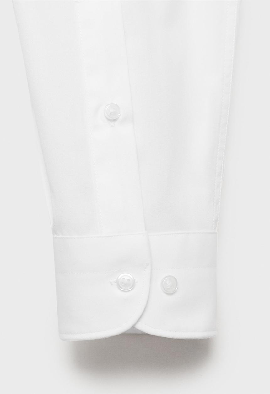 MANGO - Shirt emeritol - white
