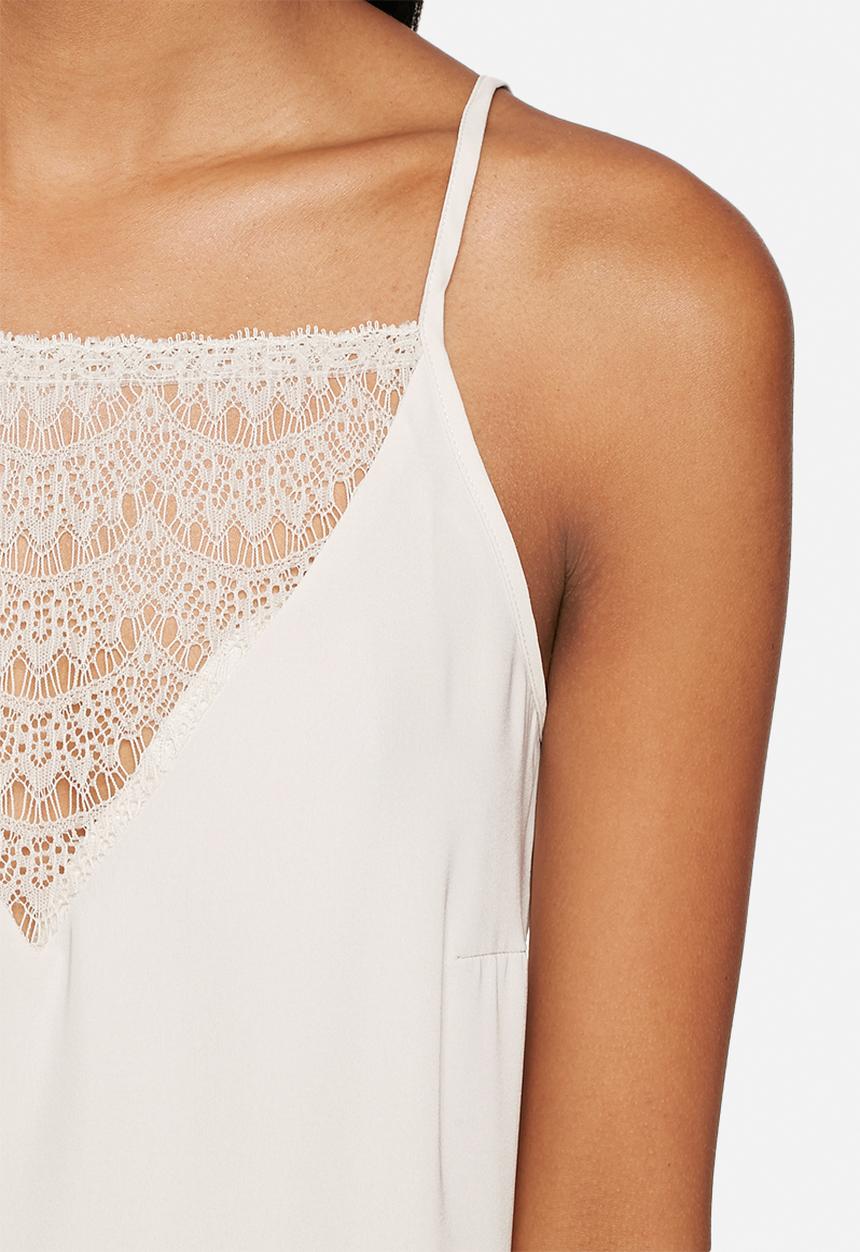 Vero Moda - Siwe lace cami