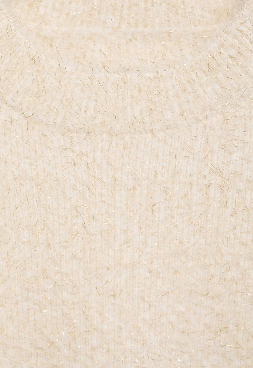 MANGO - Sweater Floreta - Light Beige