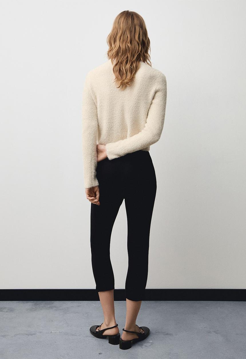 MANGO - Sweater Floreta - Light Beige