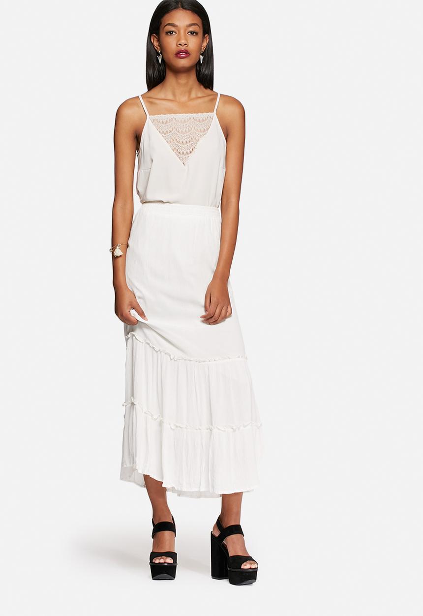 Vero Moda - Siwe lace cami