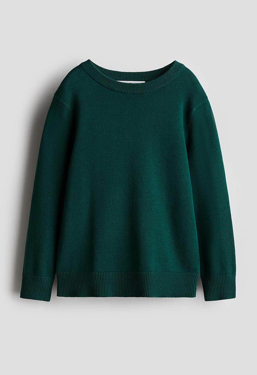 H&M - Cotton jumper - dark green