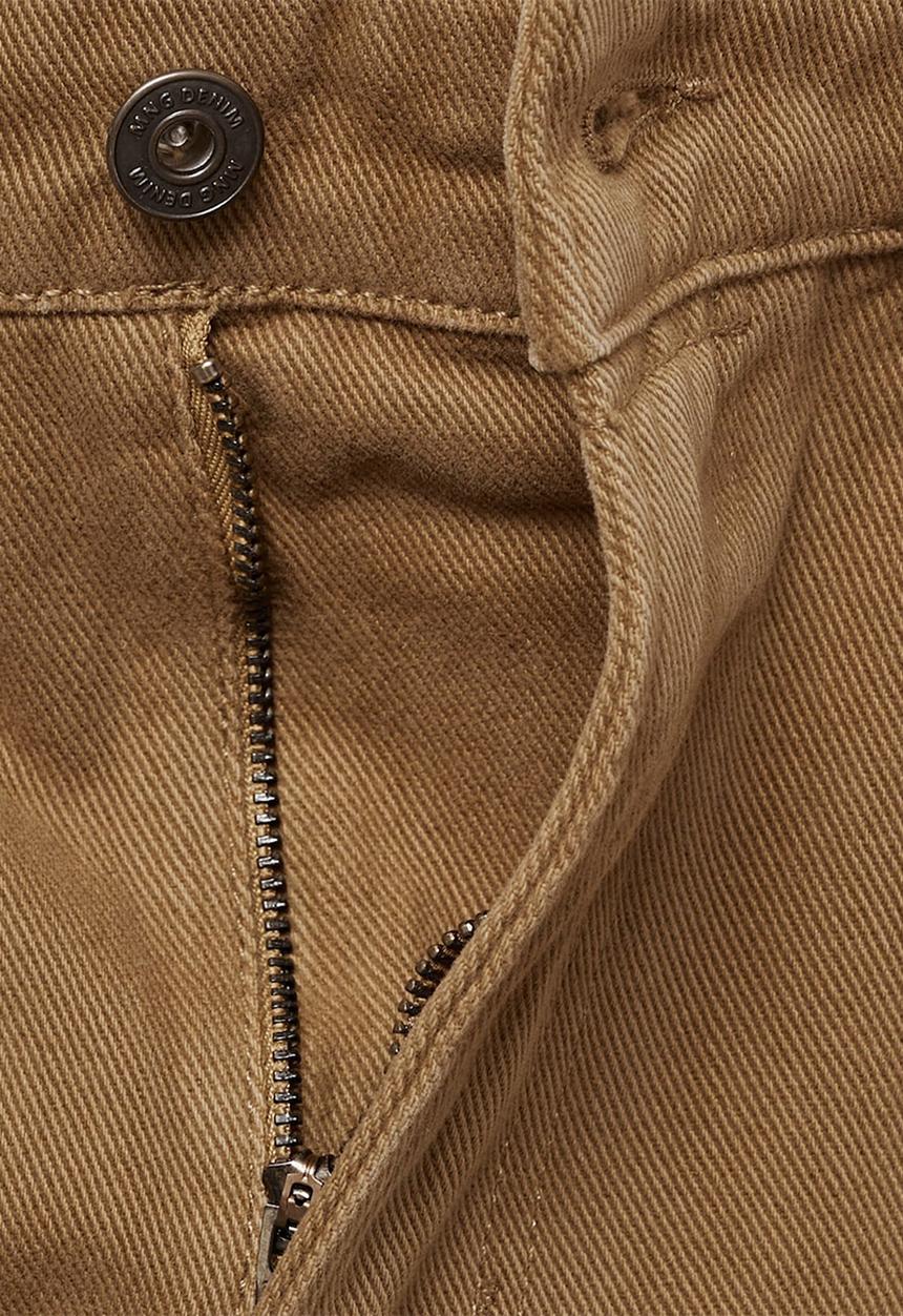 MANGO - Jeans shinne - camel