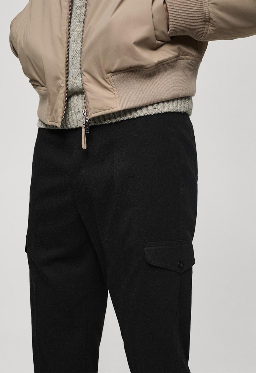 MANGO - Trousers Olivier - Heather Grey