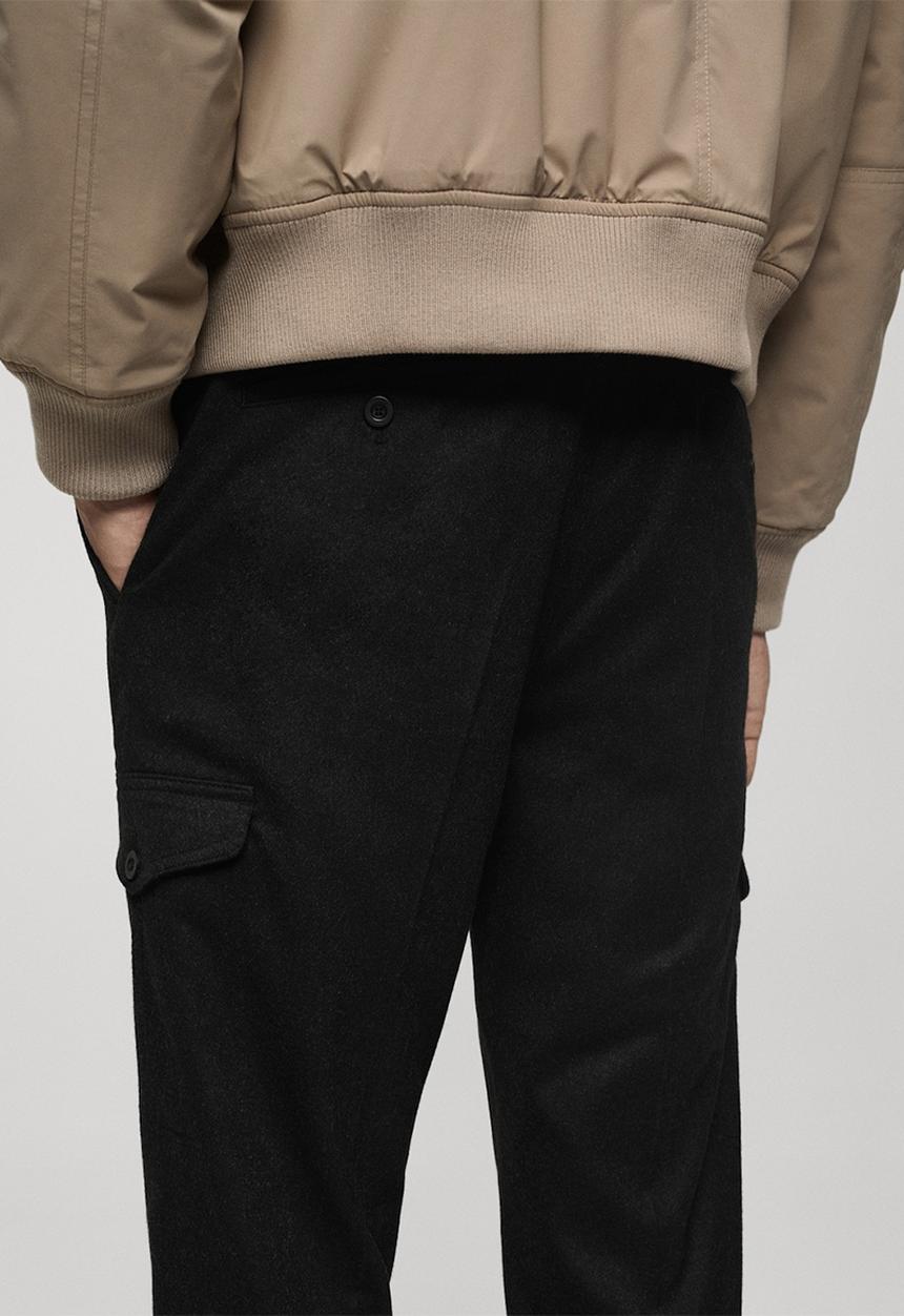 MANGO - Trousers Olivier - Heather Grey