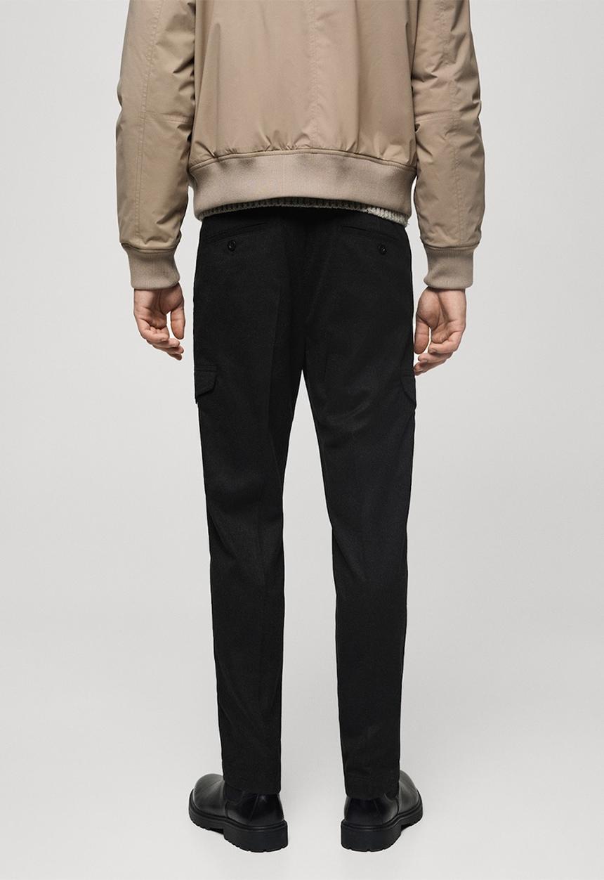 MANGO - Trousers Olivier - Heather Grey