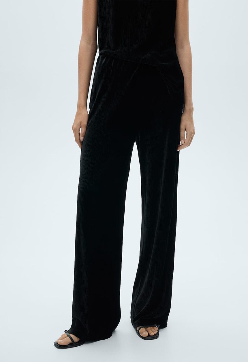 MANGO - Trousers Xmarte - Black