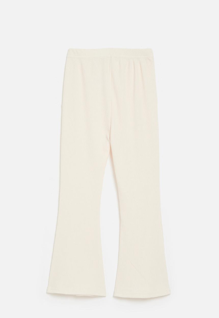 Pop Candy - Flared legging - ecru
