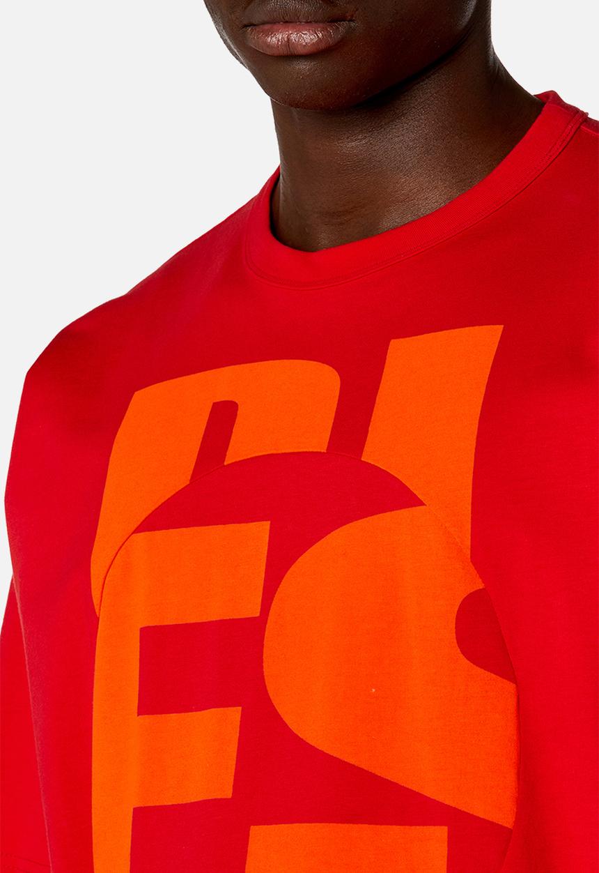 Diesel  - T-boxt-circle - orange