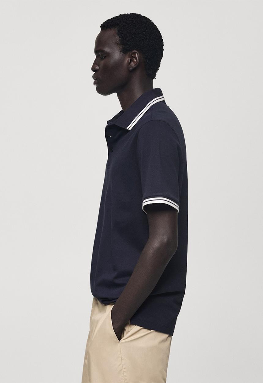 MANGO - Polo Shirt Omarp-H - Navy