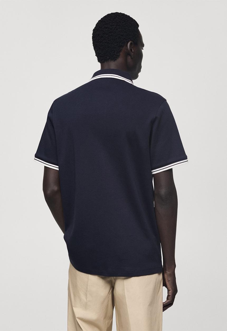 MANGO - Polo Shirt Omarp-H - Navy