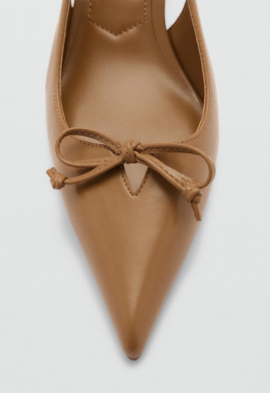 MANGO - Touly heel - medium brown