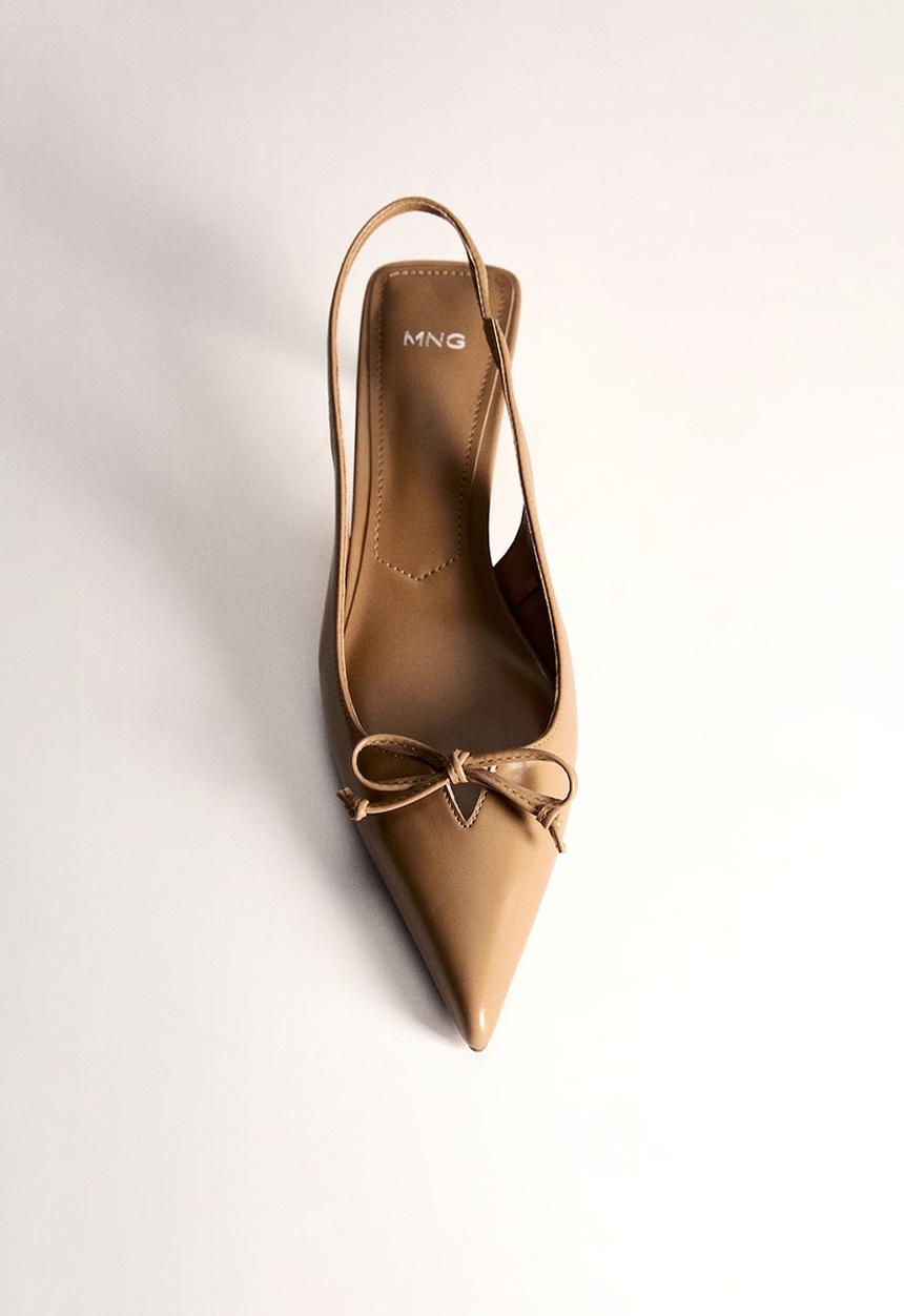 MANGO - Touly heel - medium brown