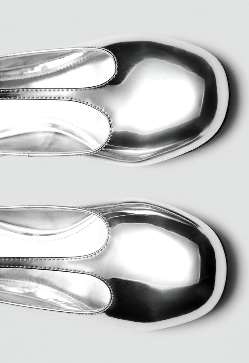 MANGO - Botua heel - silver