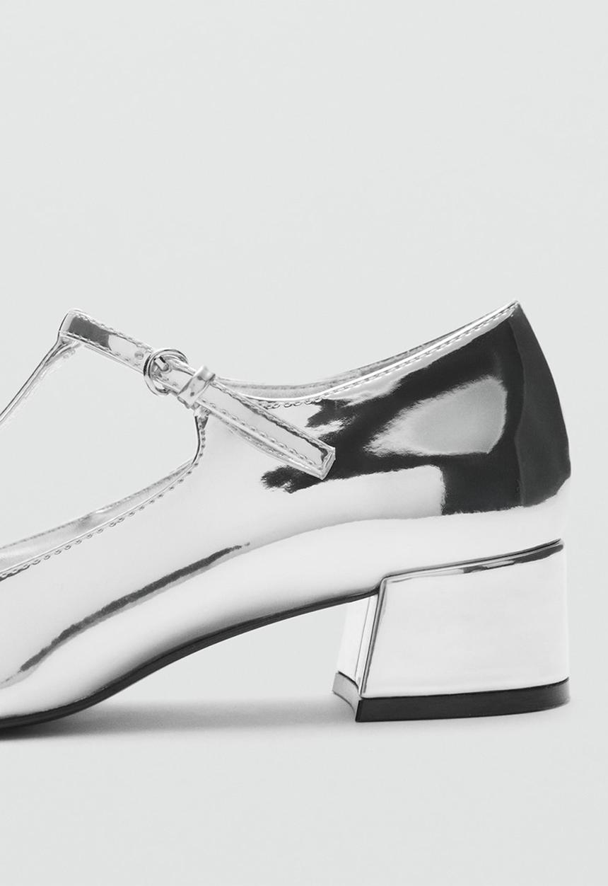 MANGO - Botua heel - silver
