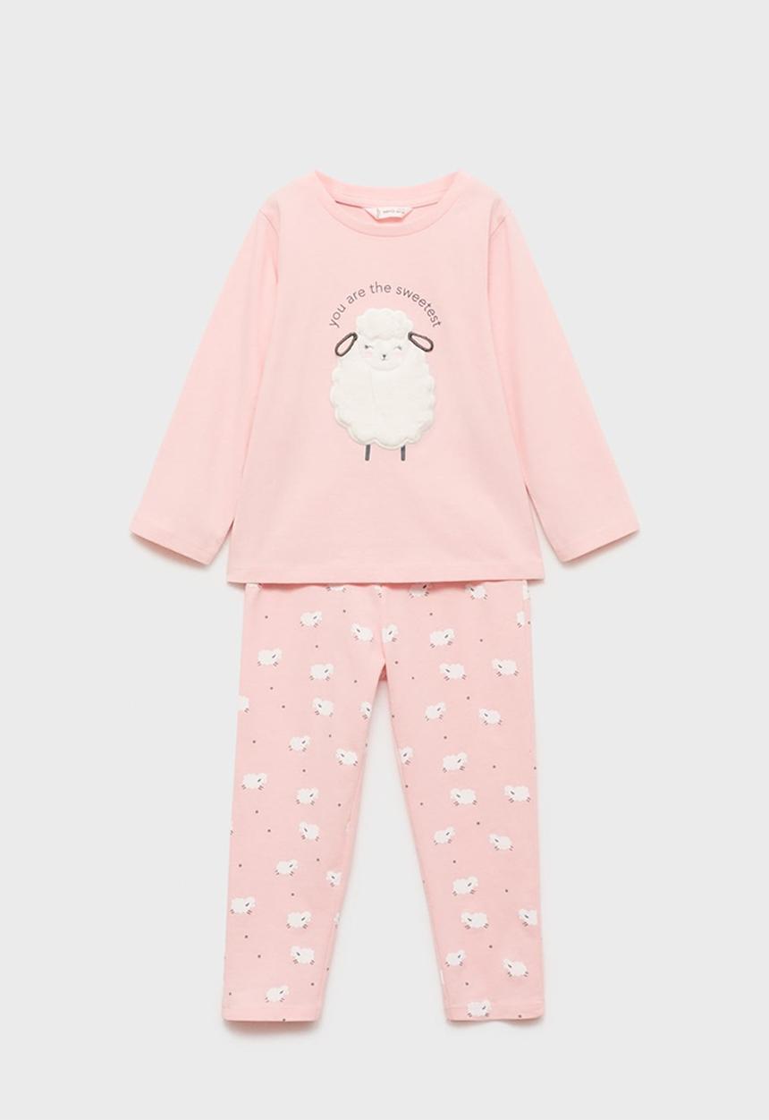 MANGO - Pyjama ovejita - pink