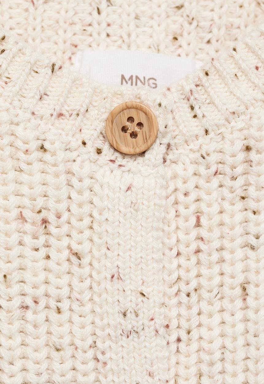 MANGO - Cardigan augustac - light beige