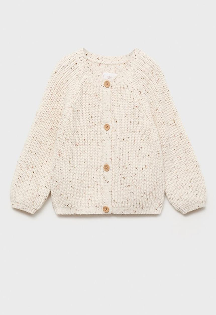 MANGO - Cardigan augustac - light beige