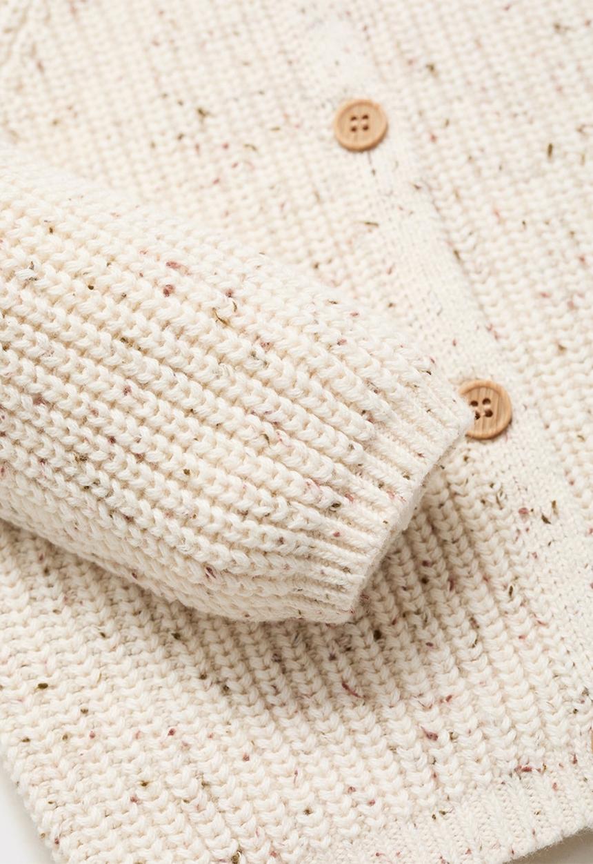 MANGO - Cardigan augustac - light beige