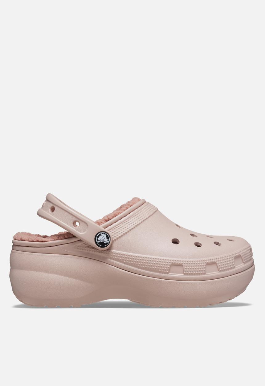 Crocs - Classic platform lined clog w - pink clay