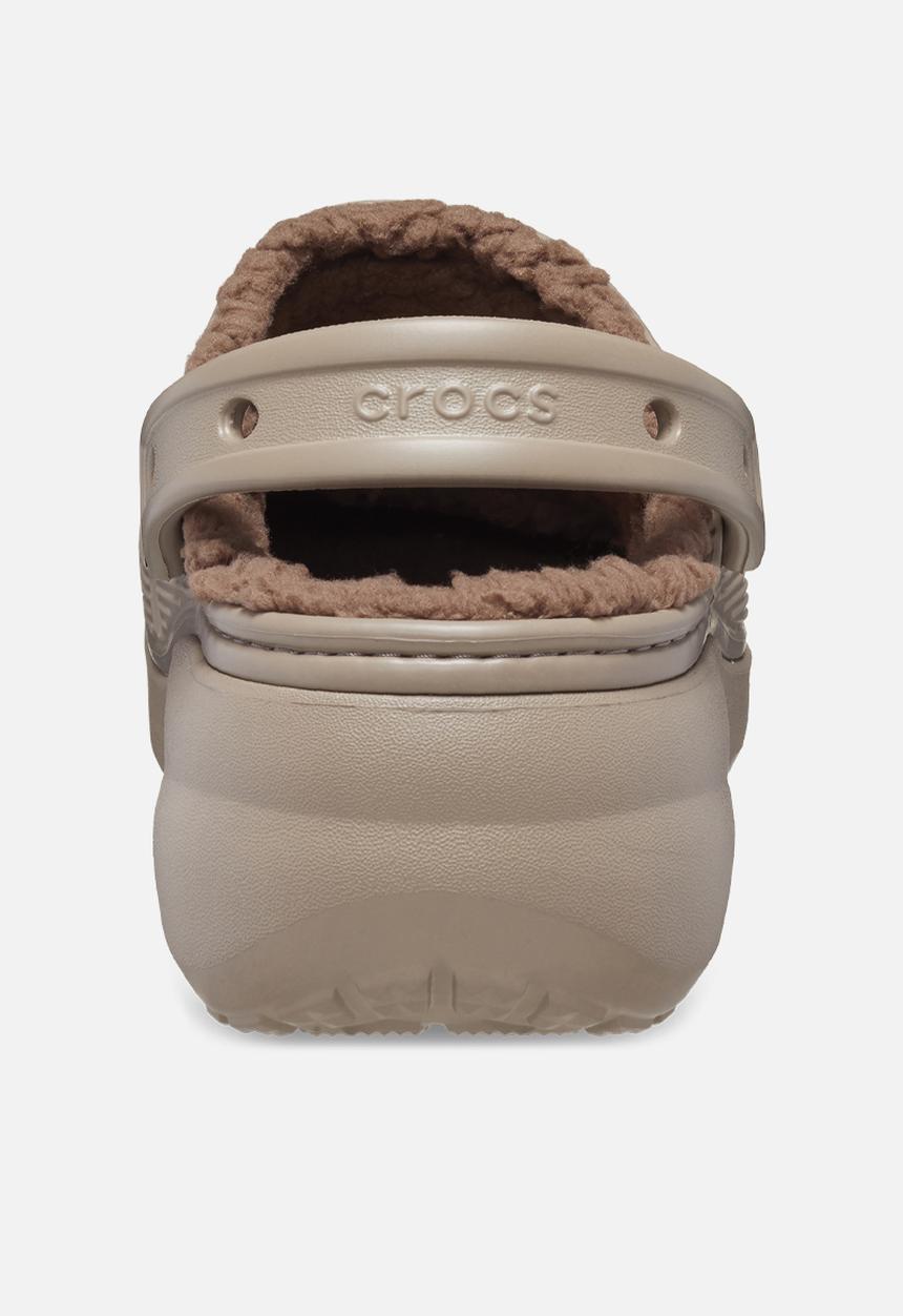 Crocs - Classic platform lined clog w - mushroom