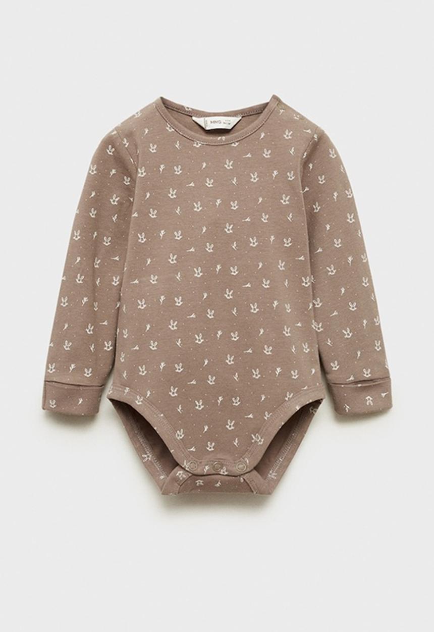 MANGO - Bodysuit hervey - medium brown