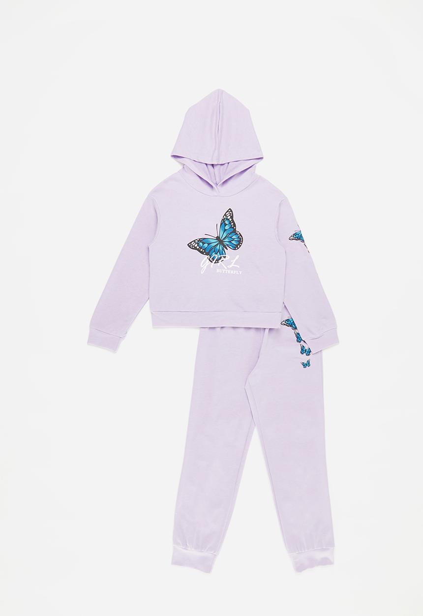 Pop Candy - Hooded track set - purple