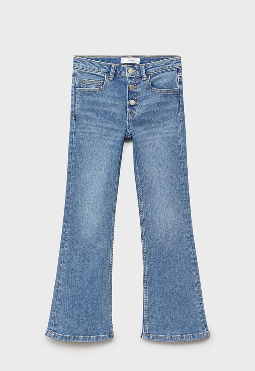 MANGO - Jeans flare8 - open blue