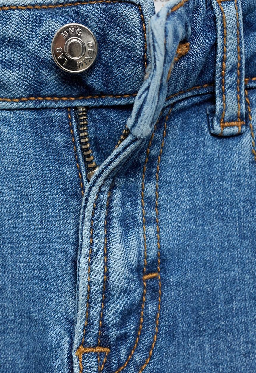 MANGO - Jeans slim - open blue