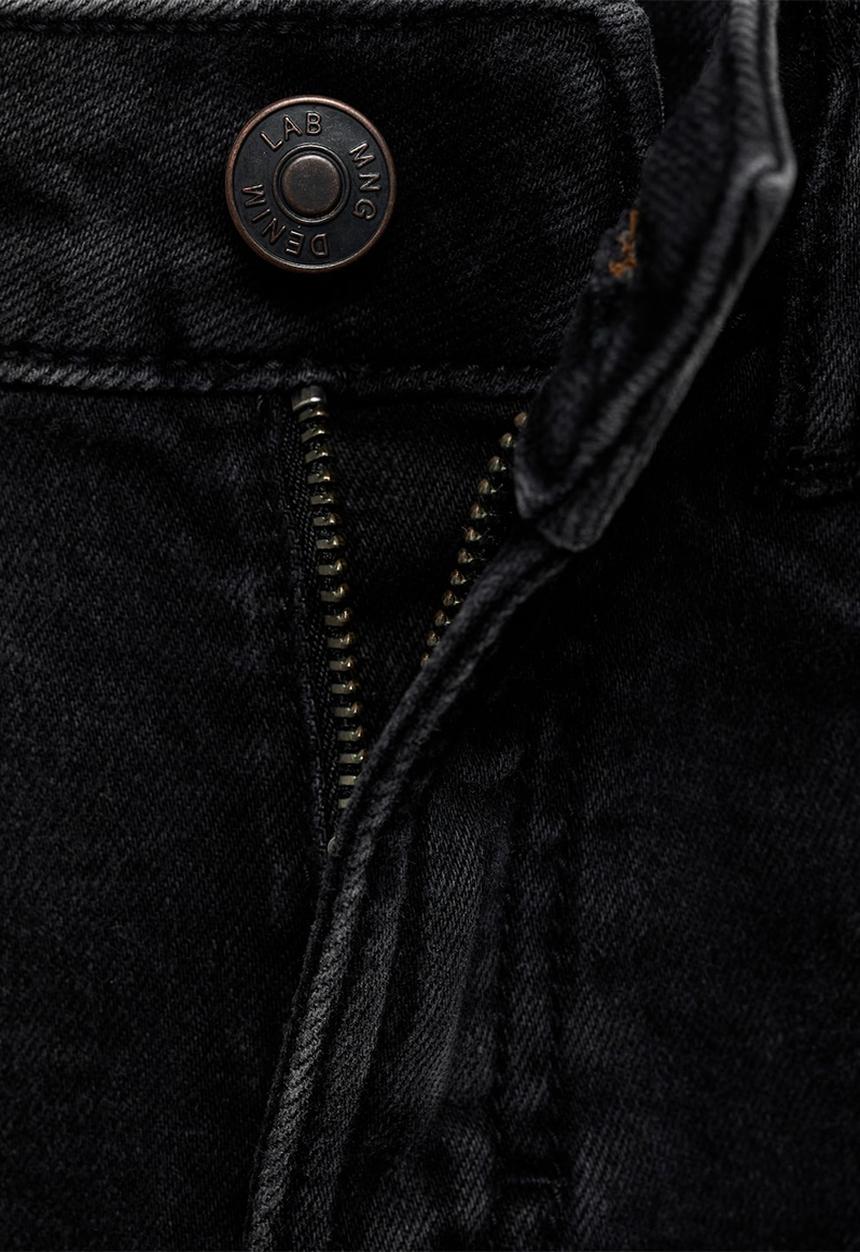 MANGO - Jeans slim - open gray